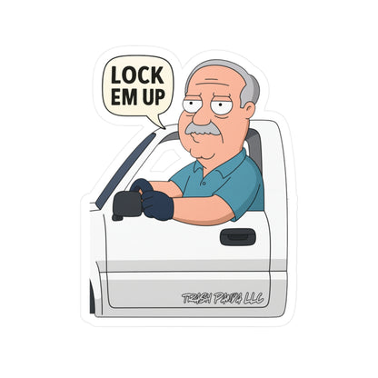 Lock Em Up Family Guy Vinyl Decals