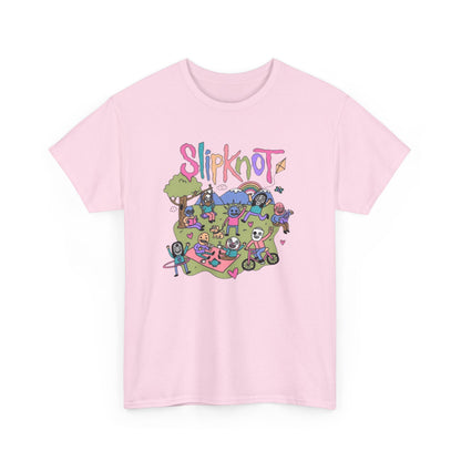 Colorful Metal Band Tee