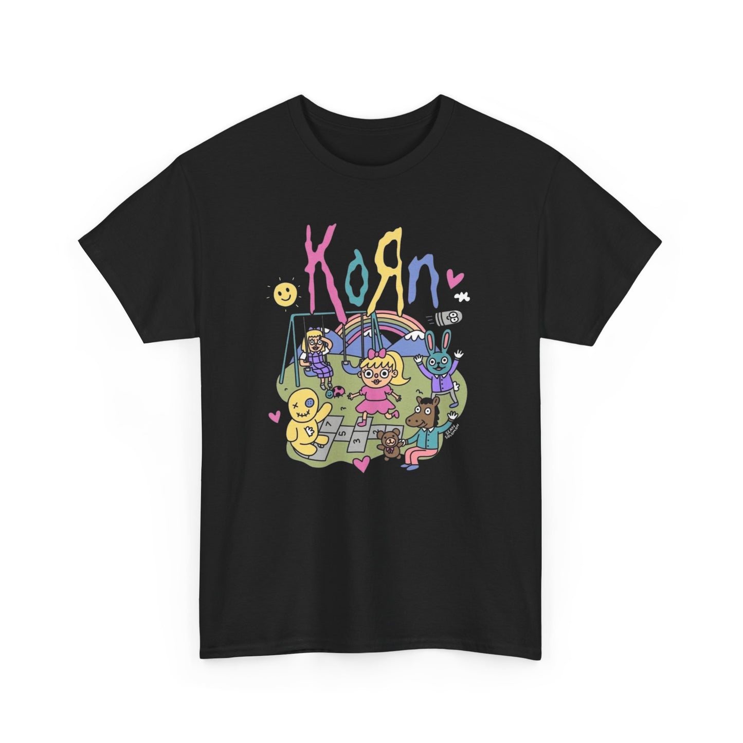 Korn Colorful Metal Band Tee