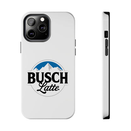 Busch Latte White Tough iPhone Cases