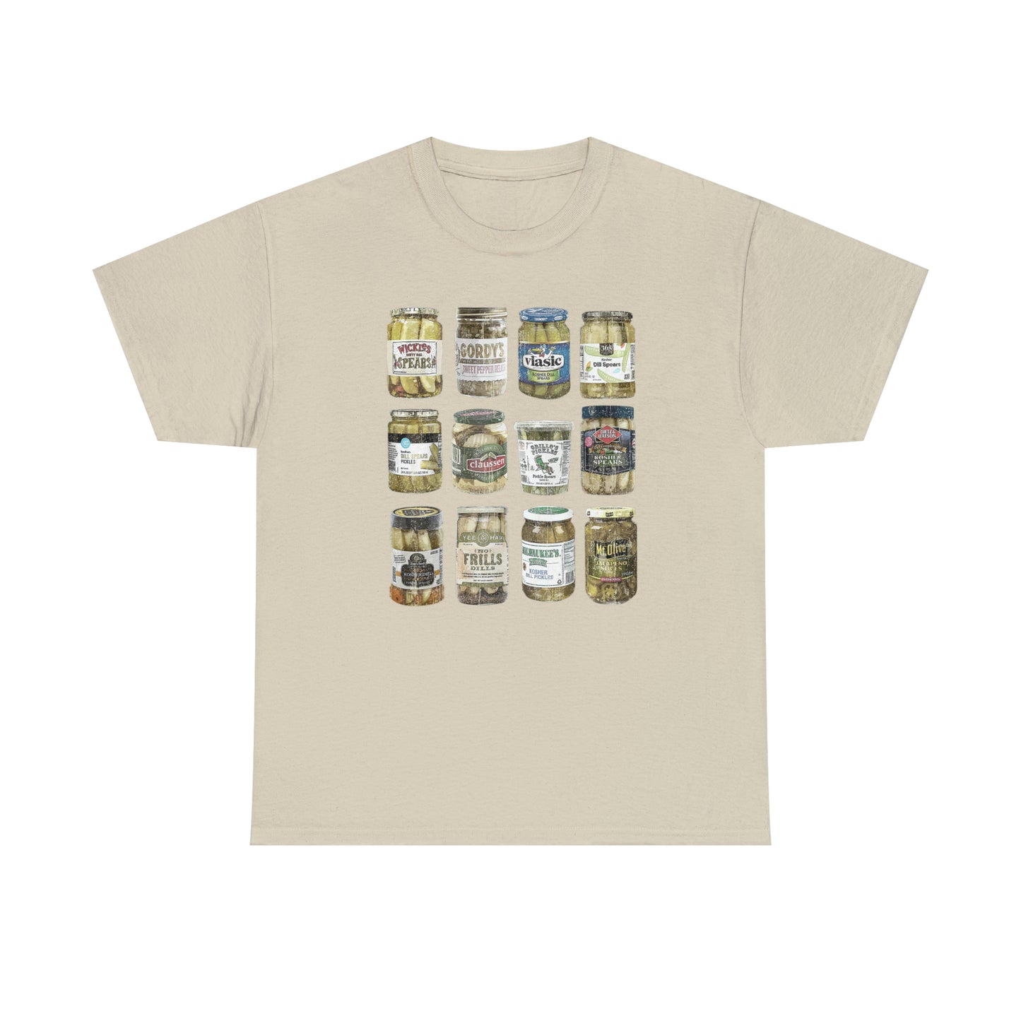 Vintage Pickle Unisex Heavy Cotton Tee