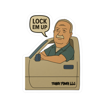 Lock Em Up King Hill Vinyl Decals