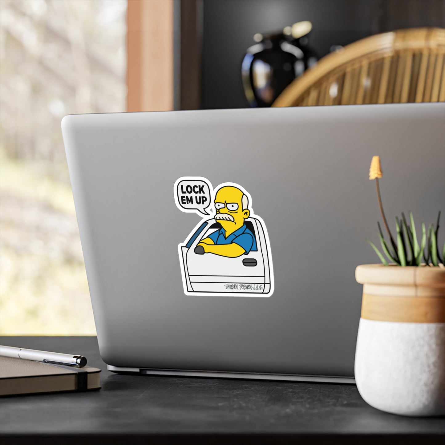 Lock Em Up Simpson Vinyl Decals