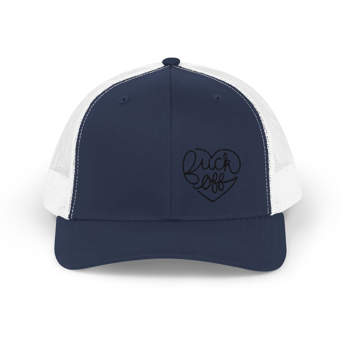 F*CK OFF Heart (Ladies) Snapback Trucker Cap