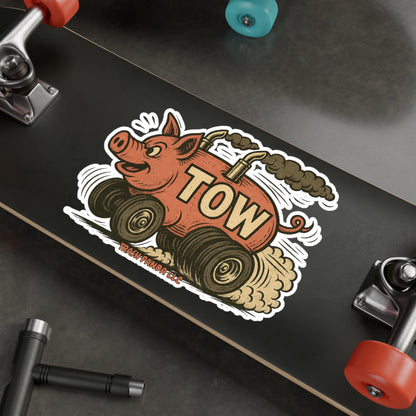TOW PIG Vinyl Decal