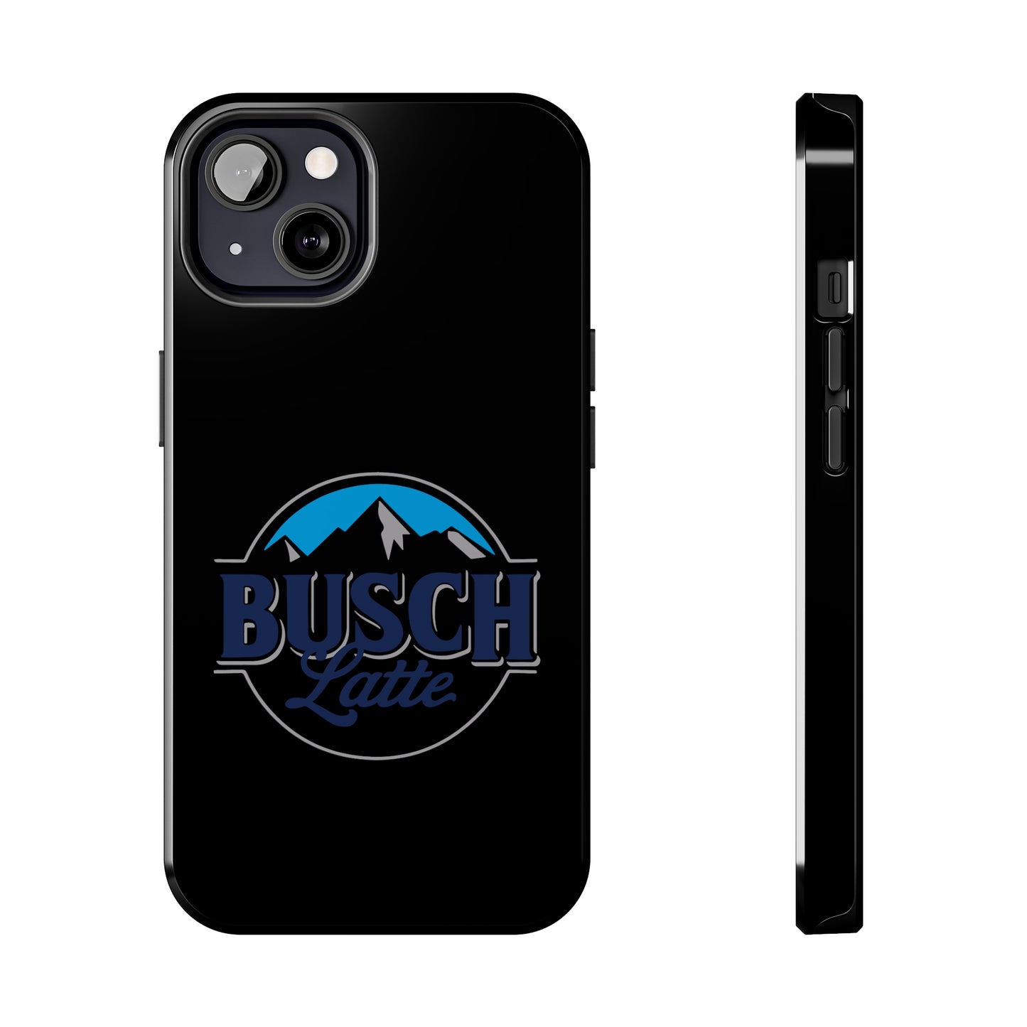 Busch Latte Blk Tough iPhone Cases