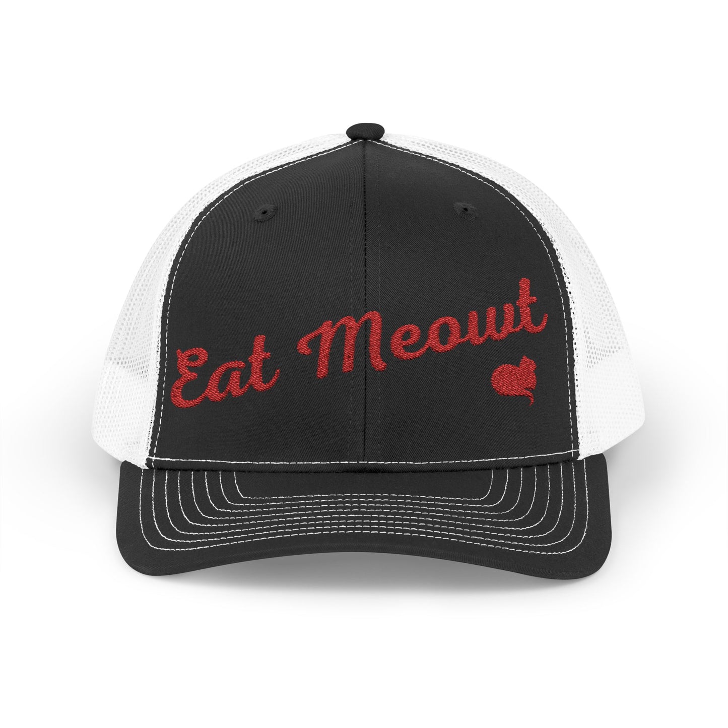 Eat Meowt Richardson 112 Snapback Trucker Cap