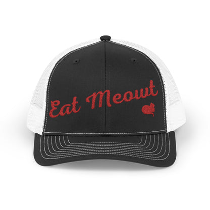 Eat Meowt Richardson 112 Snapback Trucker Cap