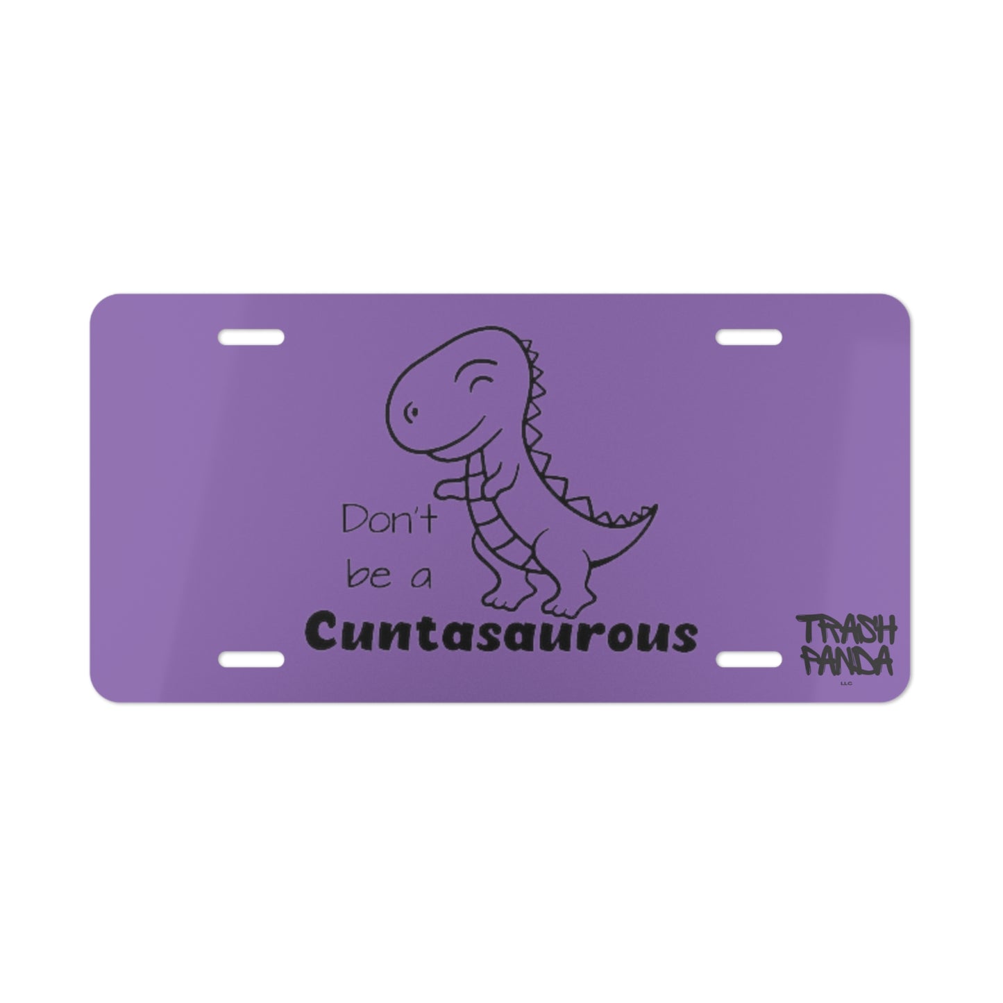 C*ntasaurous Vanity Plate