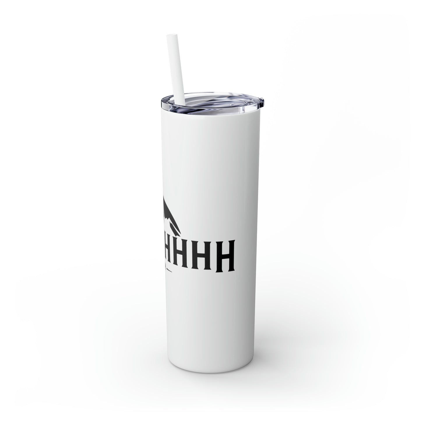 BUSCHHHHH Logo Skinny Tumbler with Straw, 20oz