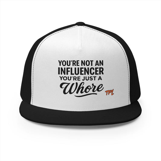 Not An Influencer 5 Panel Trucker Cap (Embroidery)