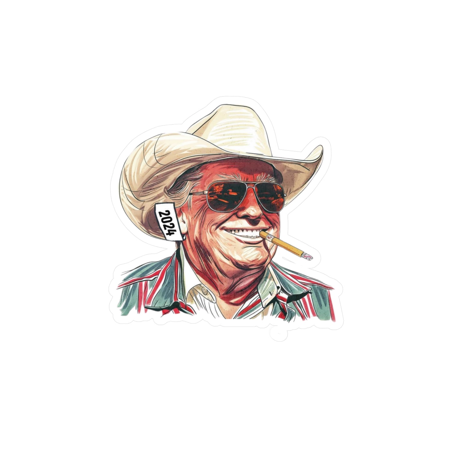 Western Daddy T Vinyl Decal