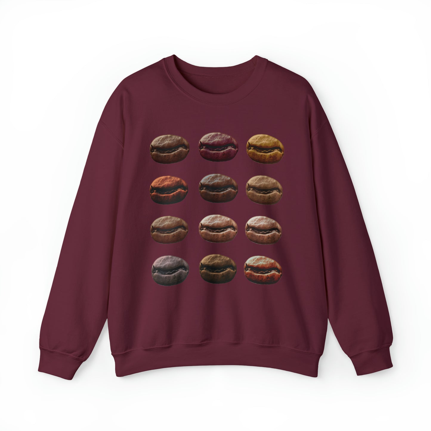 Coffee Beans Sweatshirt Unisex Heavy Blend™ Crewneck Sweatshirt