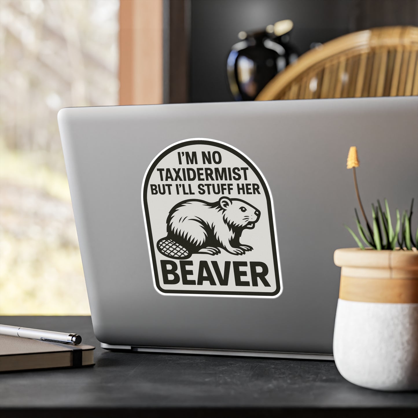 Stuff Her Beaver Kiss-Cut Vinyl Decals