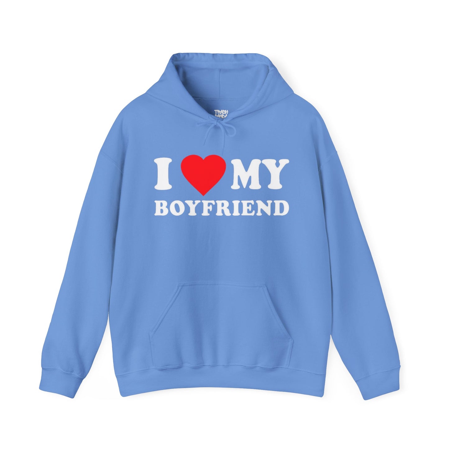 I Heart My Boyfriend Unisex Heavy Blend™ Hooded Sweatshirt