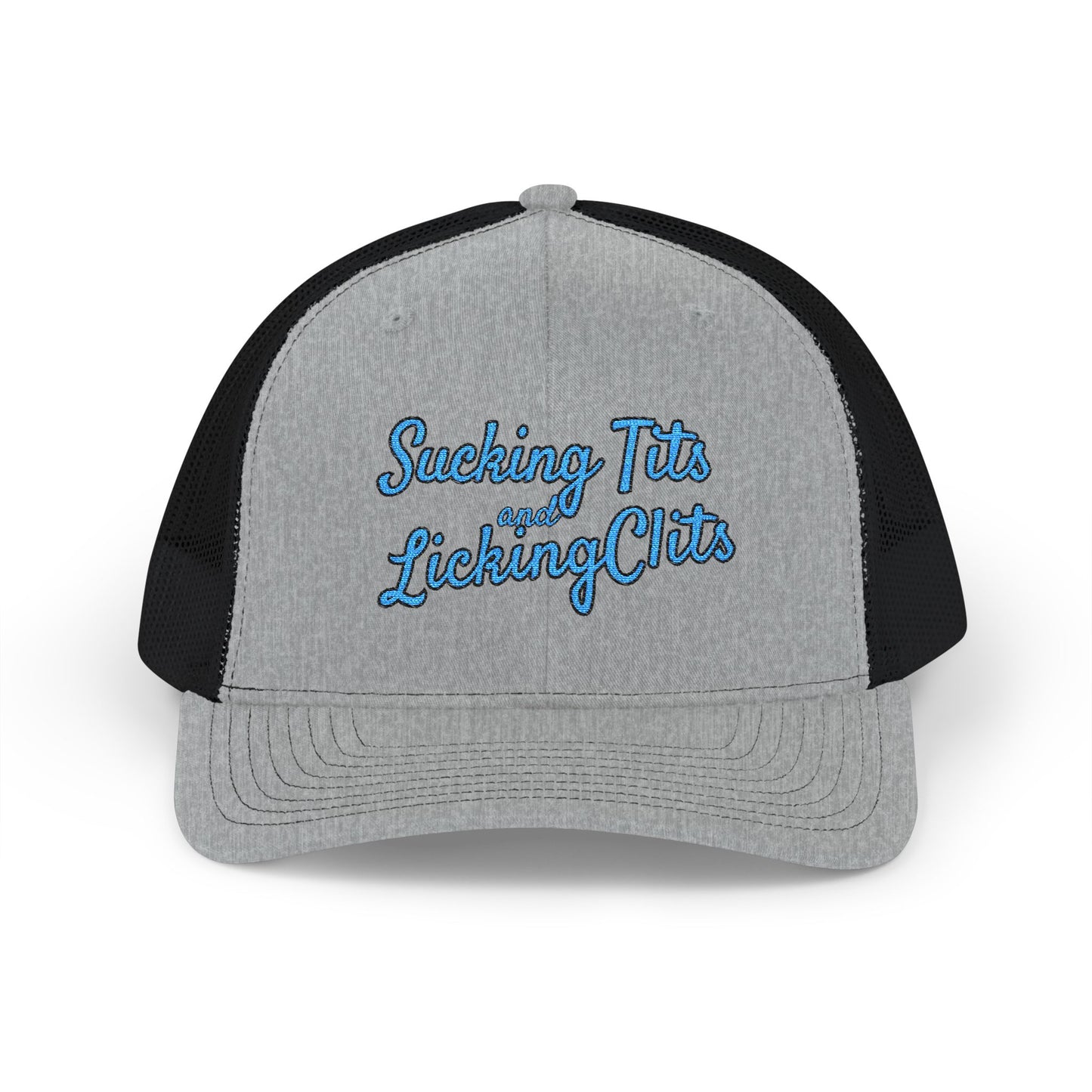 Sucking Ts and Licking Cs (Blue Thread) Richardson 112 Snapback Trucker Cap