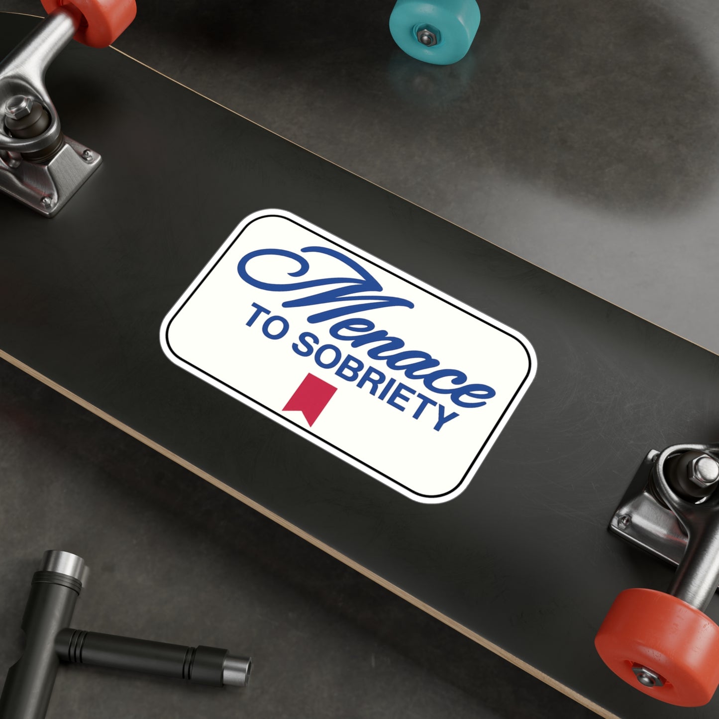 Menace To Sobriety Vinyl Decals