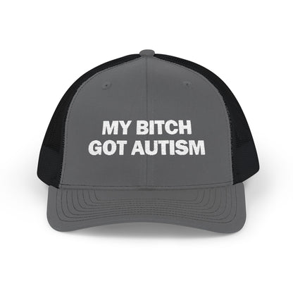 My B Got Autism Richardson 112 Snapback Trucker Cap