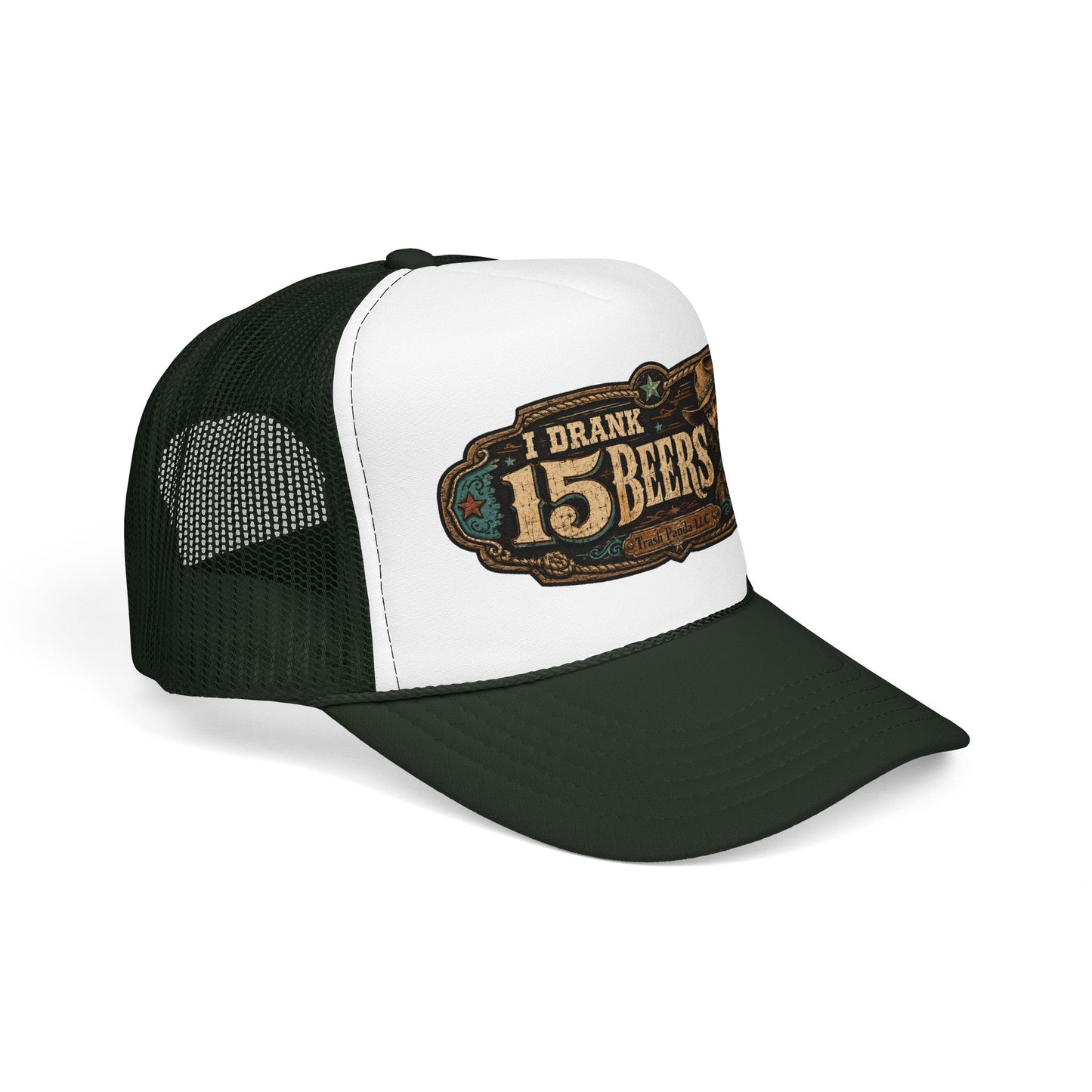 15 Beers Foam Trucker Hat (Printed)
