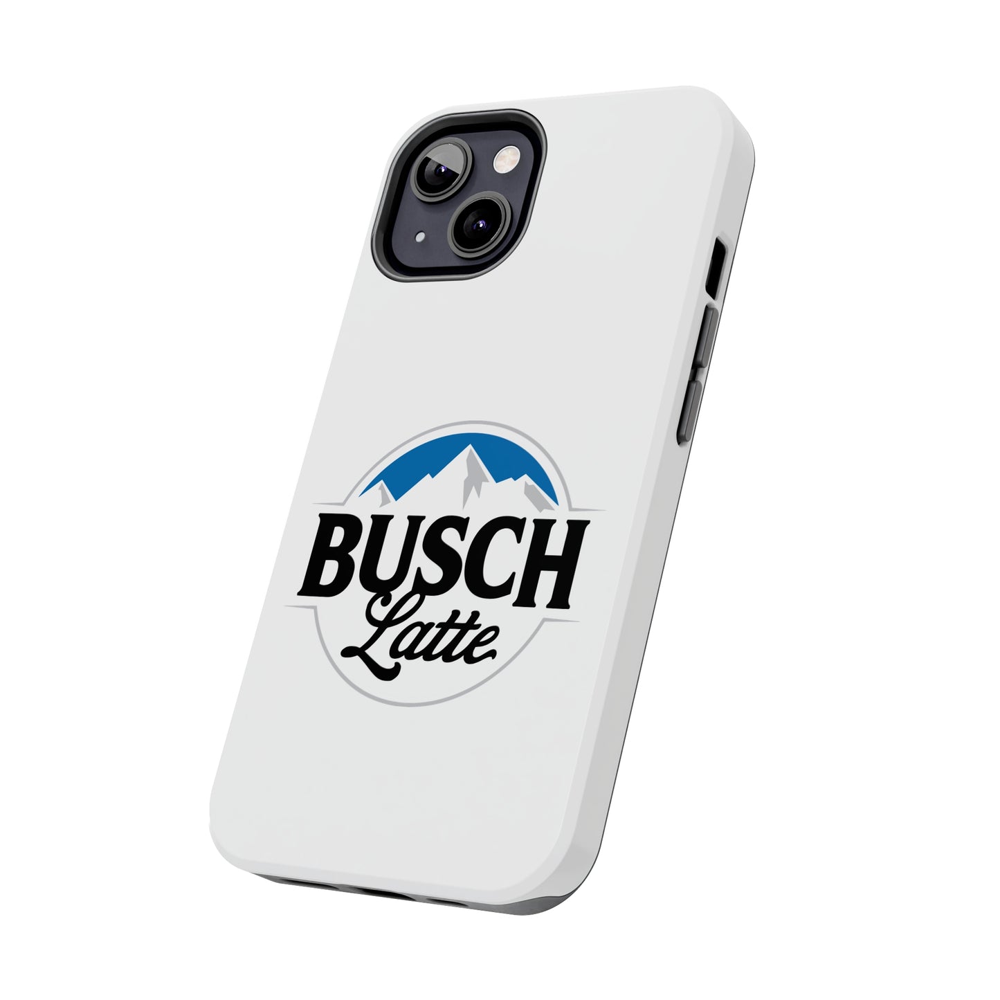 Busch Latte White Tough iPhone Cases