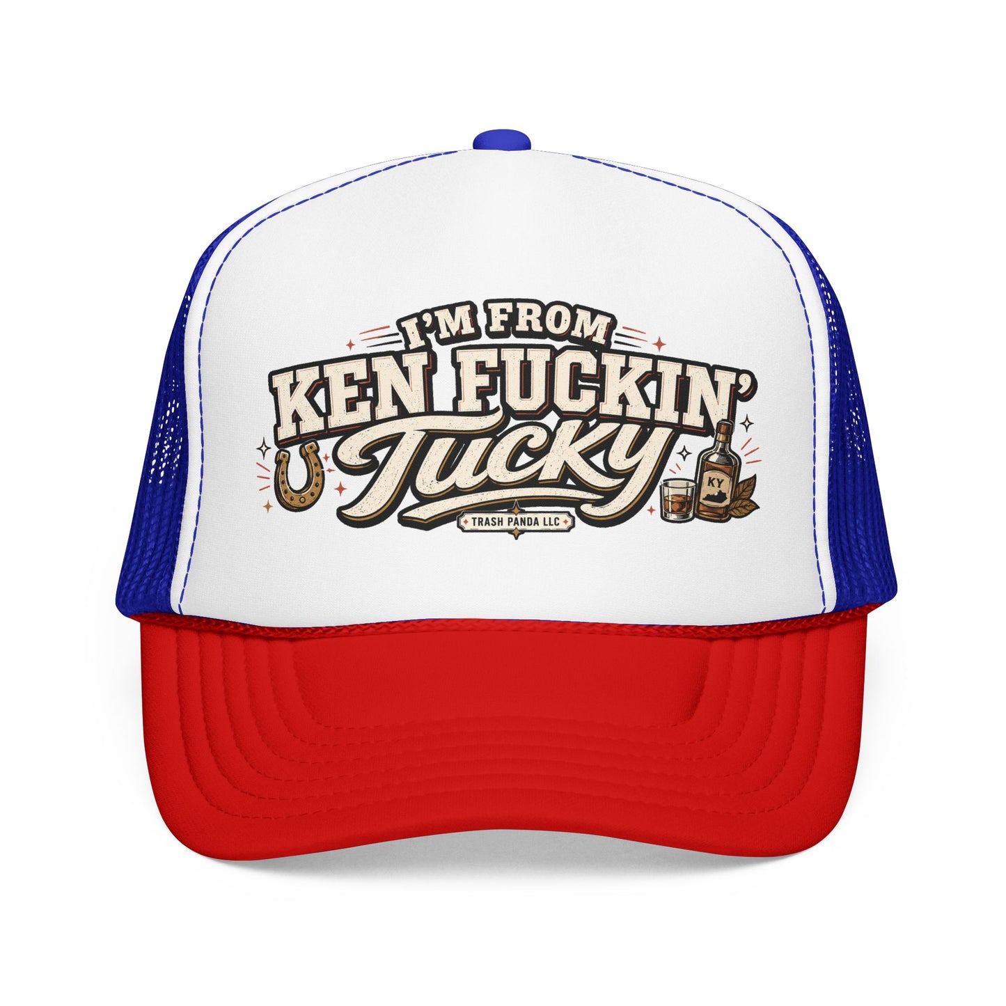 I'm From Ken Fn' Tucky Foam Trucker Hat (Printed)
