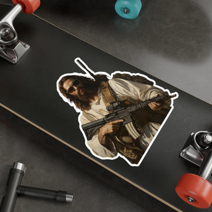 Tactical Jesus Vinyl Decal