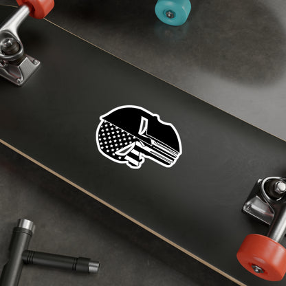 Punisher Spartan BW American Vinyl Decals