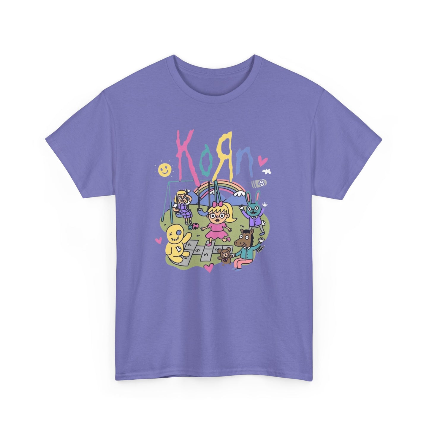 Korn Colorful Metal Band Tee