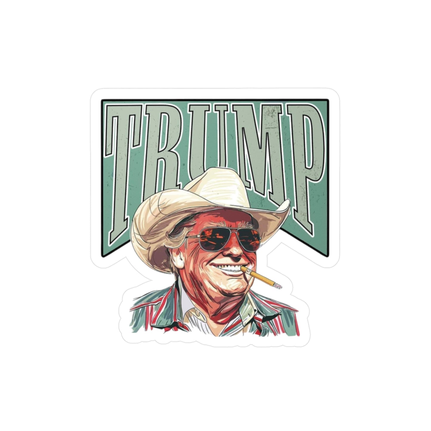 Western Daddy T Vinyl Decal