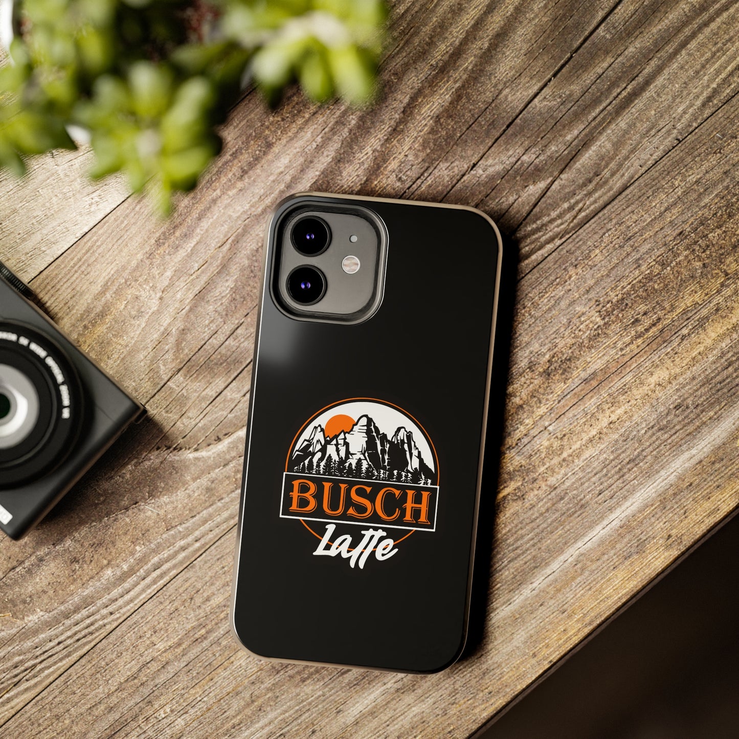 Busch Latte Orange Tough iPhone Cases