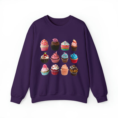 Cup Cakes Sweatshirt Unisex Heavy Blend™ Crewneck Sweatshirt