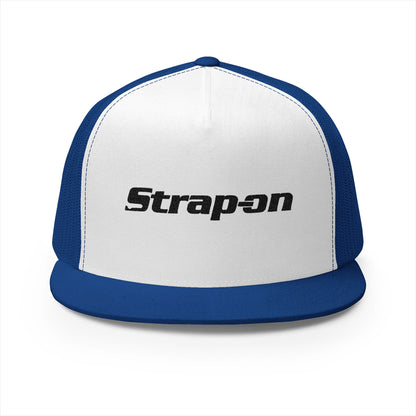 Strap-On 5 Panel Trucker Cap (Embroidery)