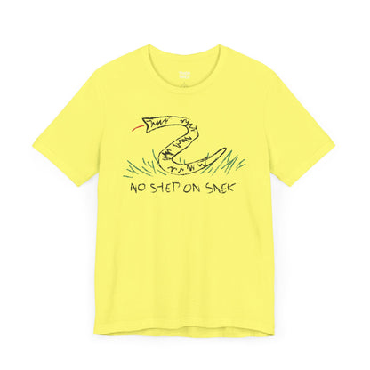 NO STEP ON SNEK Unisex Jersey Tee