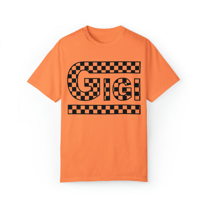 Checkered Gigi Comfort Colors Unisex Garment-Dyed T-shirt