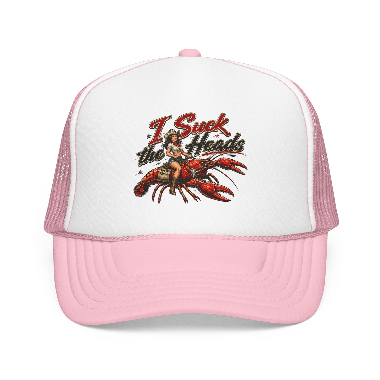 I Suck The Heads Foam Trucker Hat (Printed)