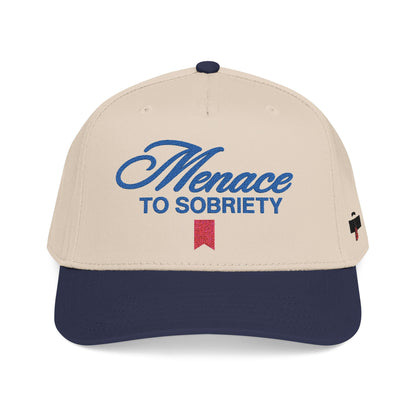 Menace To Sobriety Mid Profile Baseball Cap