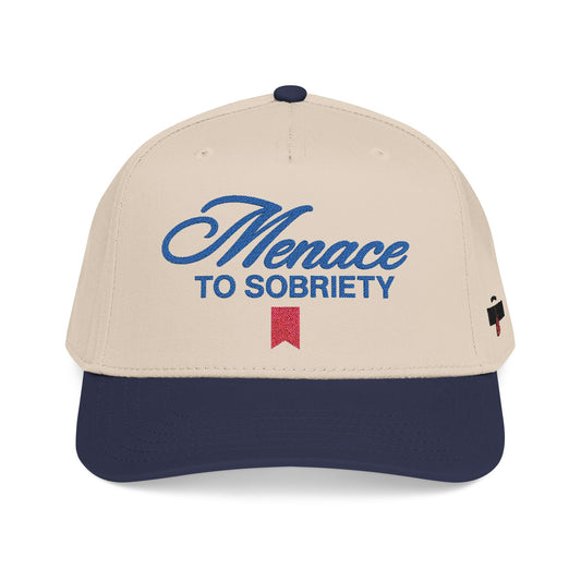 Menace To Sobriety Mid Profile Baseball Cap