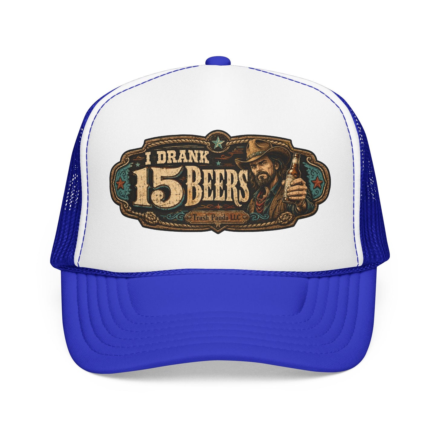 15 Beers Foam Trucker Hat (Printed)
