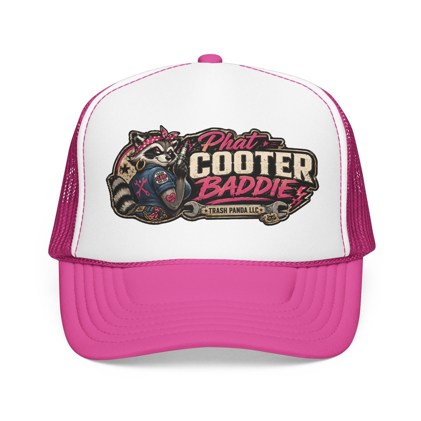 Phat Cooter Baddie Foam Trucker Hat (Printed)