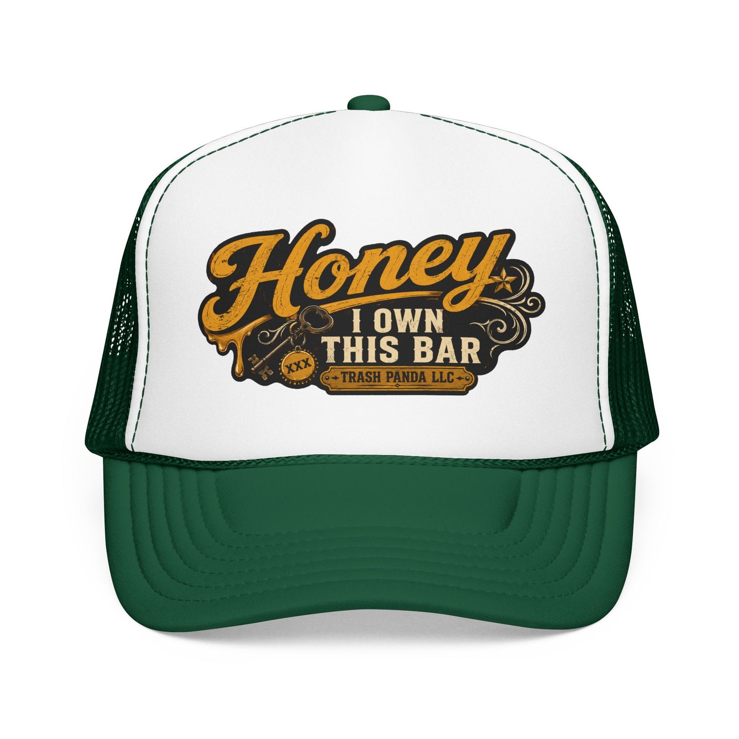 I Own This Bar Foam Trucker Hat (Printed)