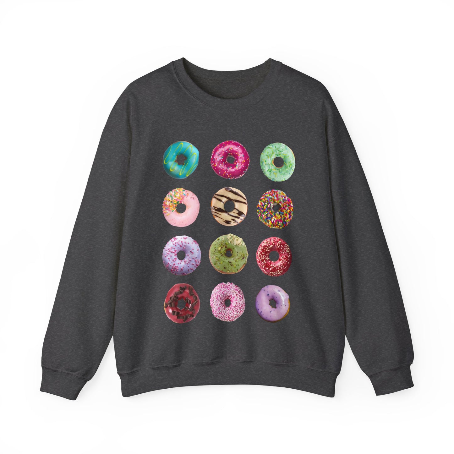 Donuts Sweatshirt Unisex Heavy Blend™ Crewneck Sweatshirt