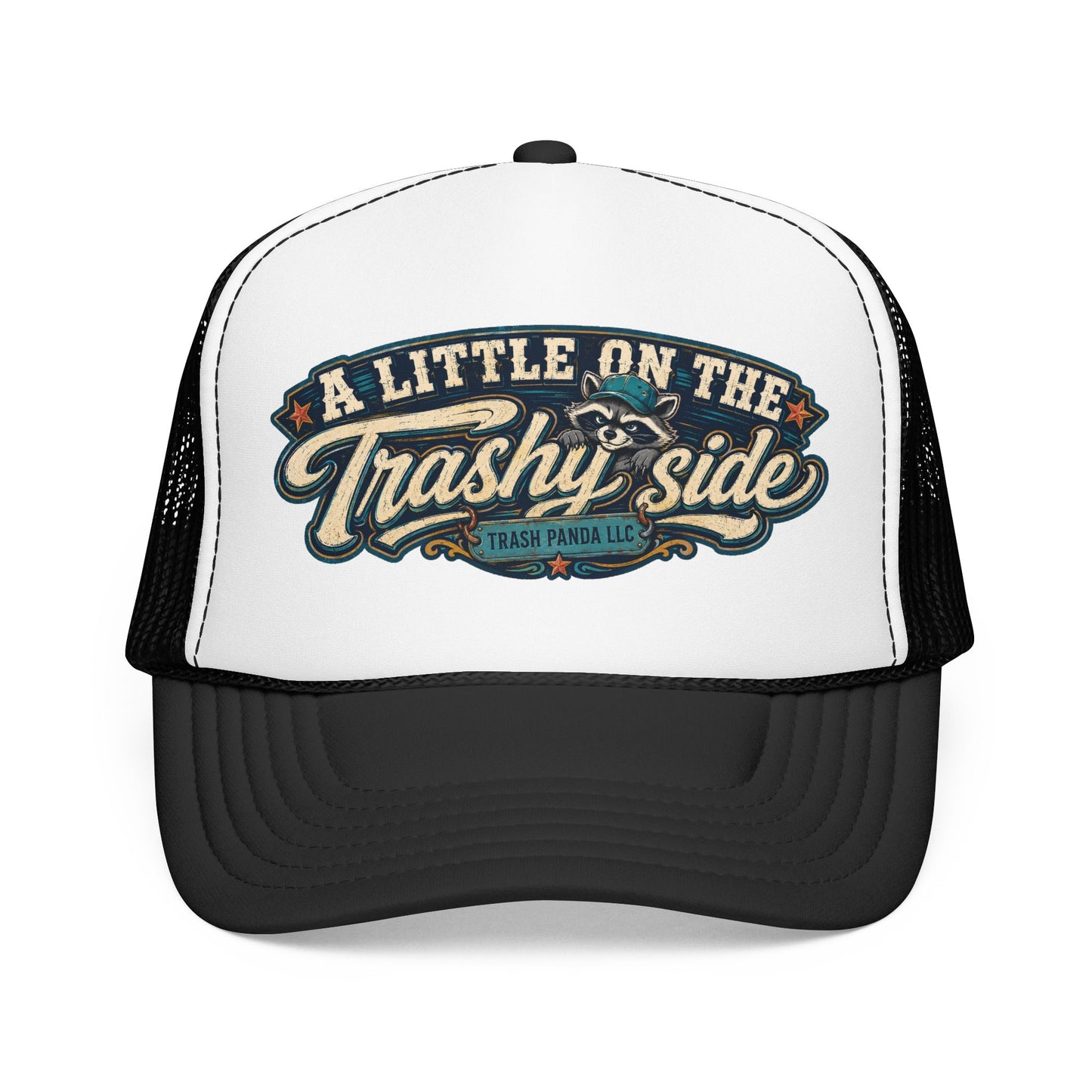 Trashy Side Foam Trucker Hat (Printed)