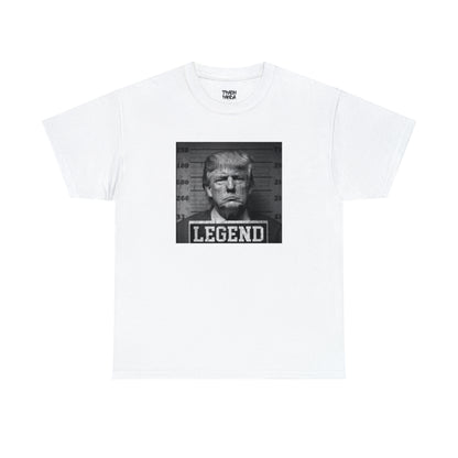 Trump Mugshot Legend Unisex Heavy Cotton Tee