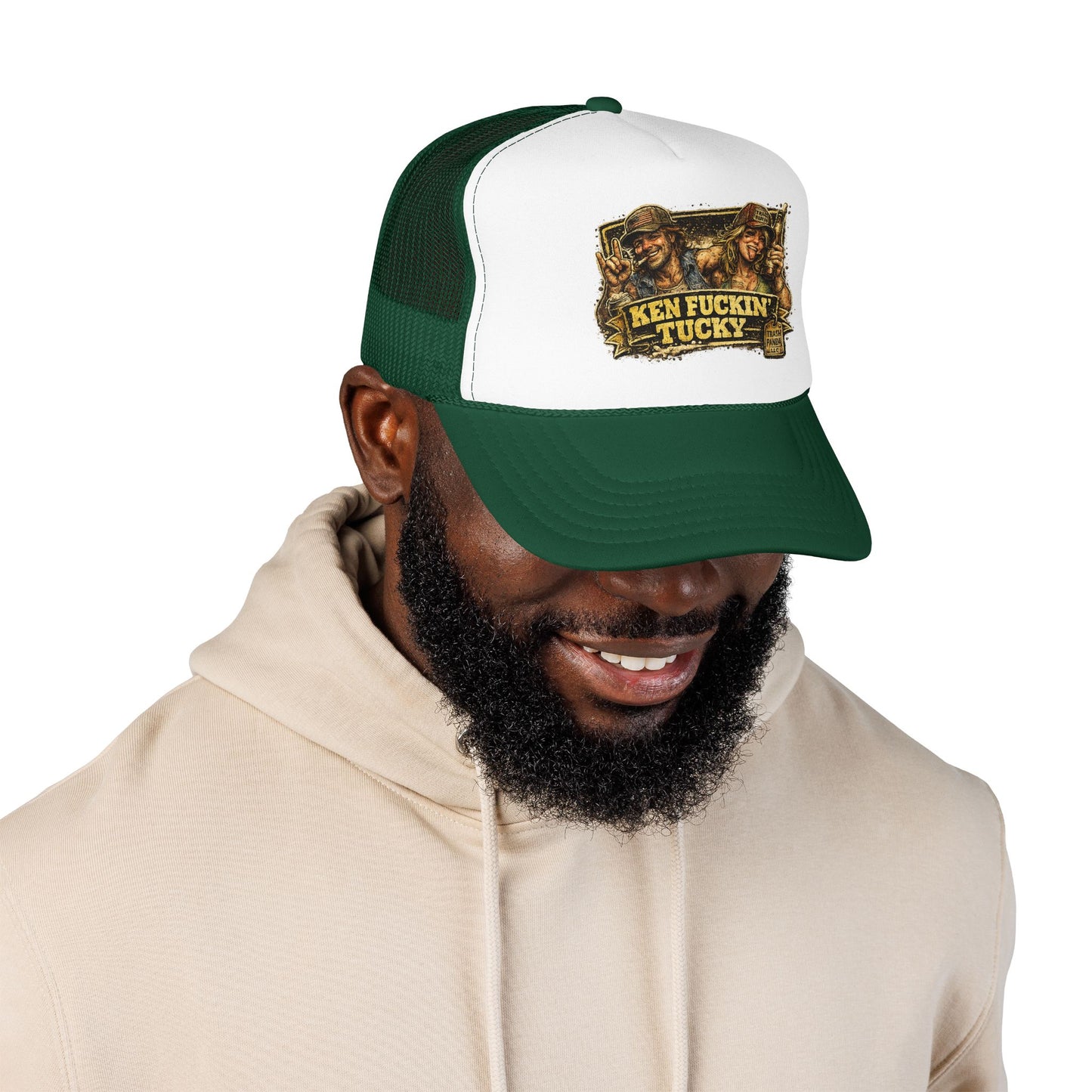 Ken Fn' Tucky Foam Trucker Hat (Printed)