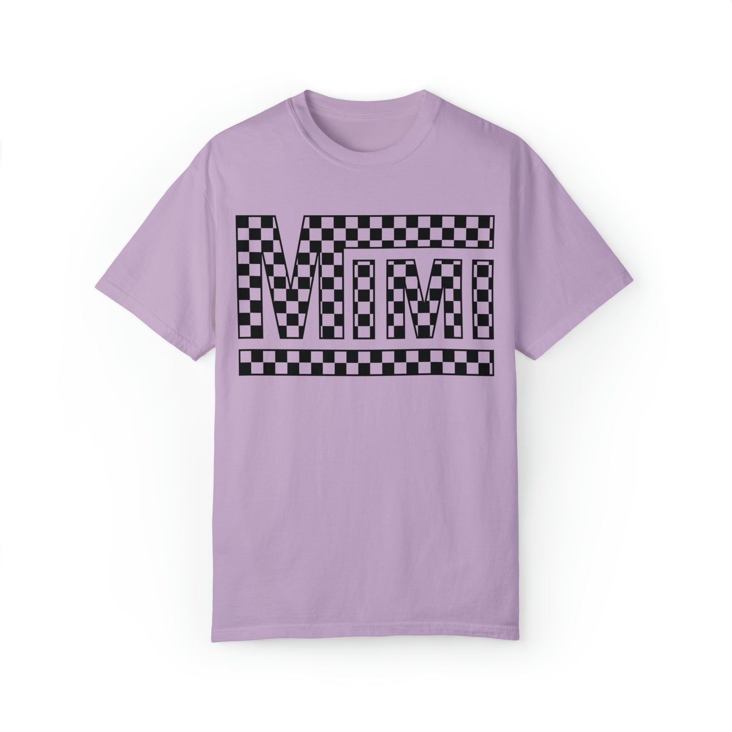 Checkered Mimi Comfort Colors Unisex Garment-Dyed T-shirt