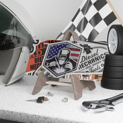 Sticker Bomb Diesel 2 Vanity Plate