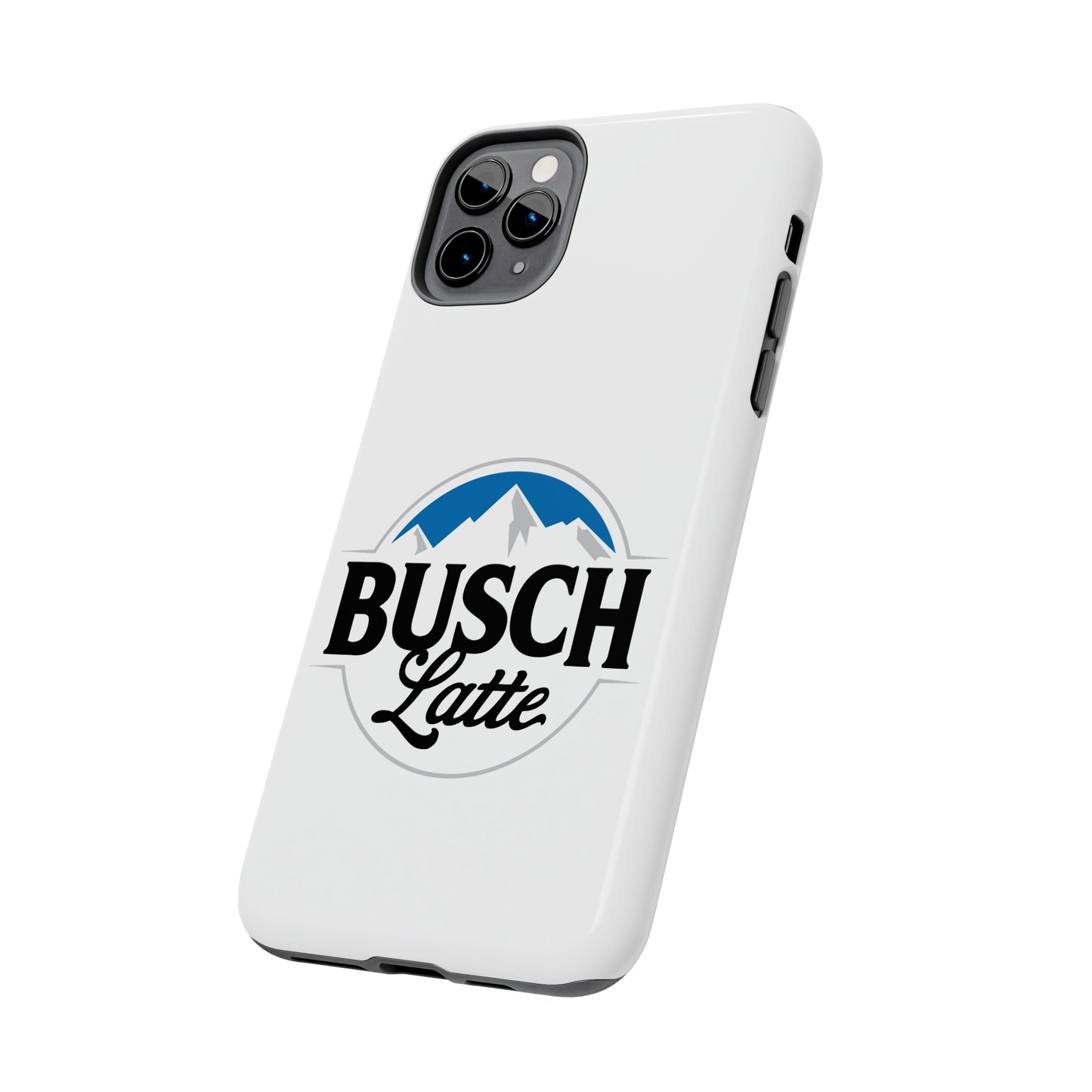 Busch Latte White Tough iPhone Cases