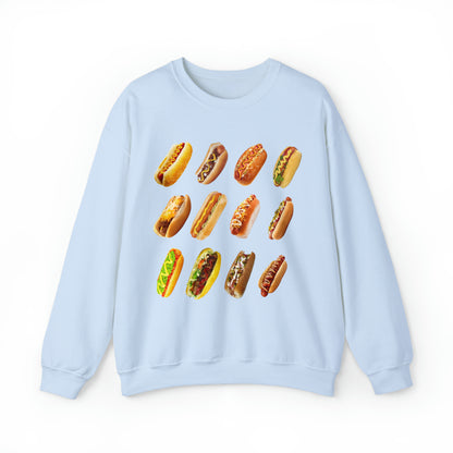 Hotdog Sweatshirt Unisex Heavy Blend™ Crewneck Sweatshirt