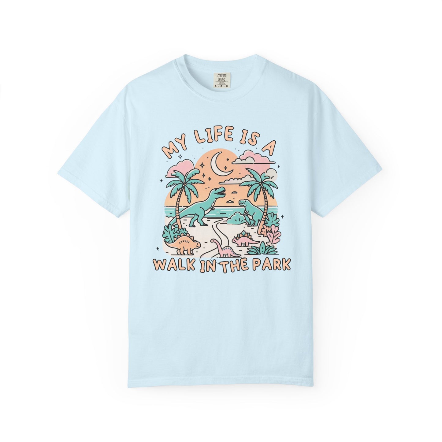 Walk In The Park Dino Comfort Colors T-shirt
