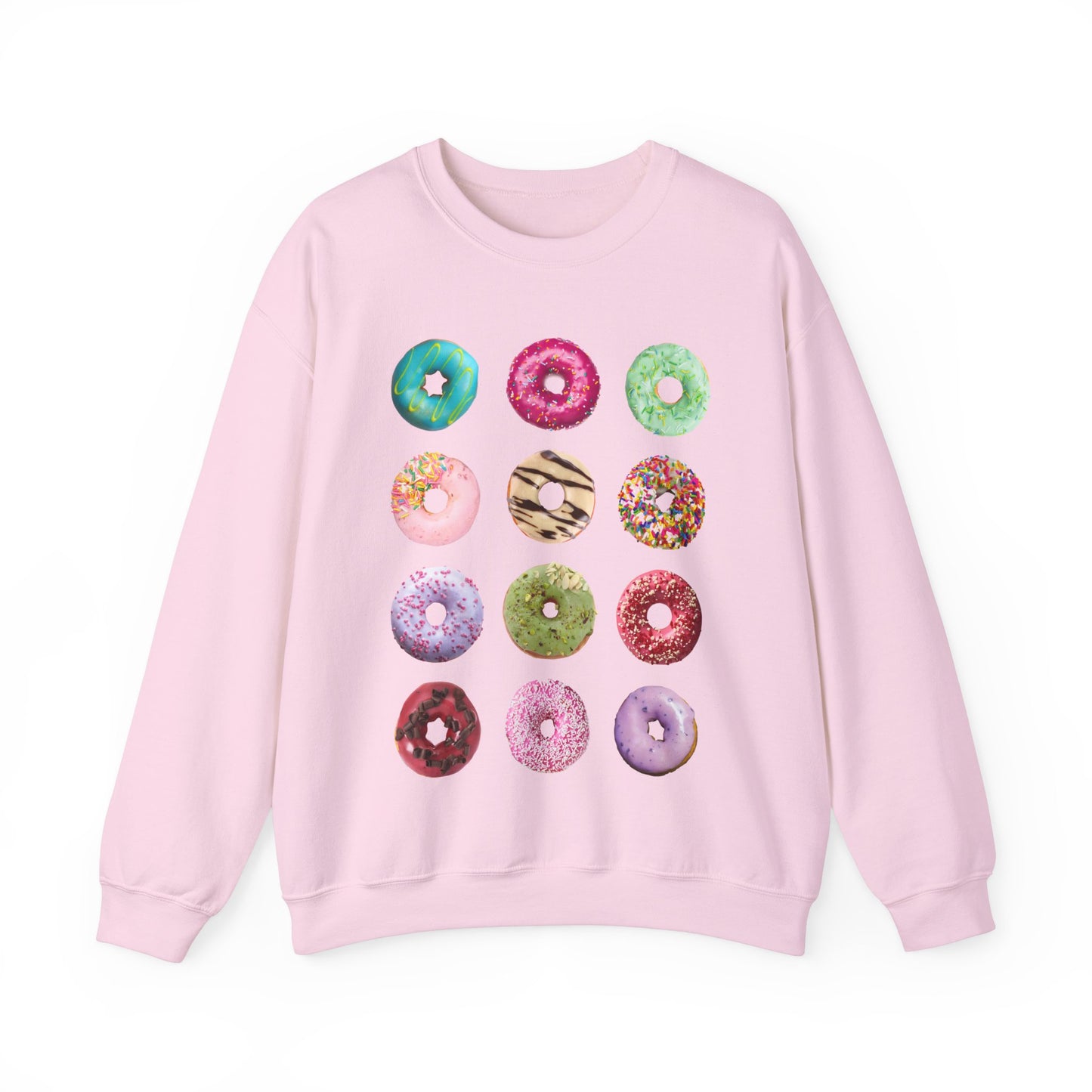 Donuts Sweatshirt Unisex Heavy Blend™ Crewneck Sweatshirt